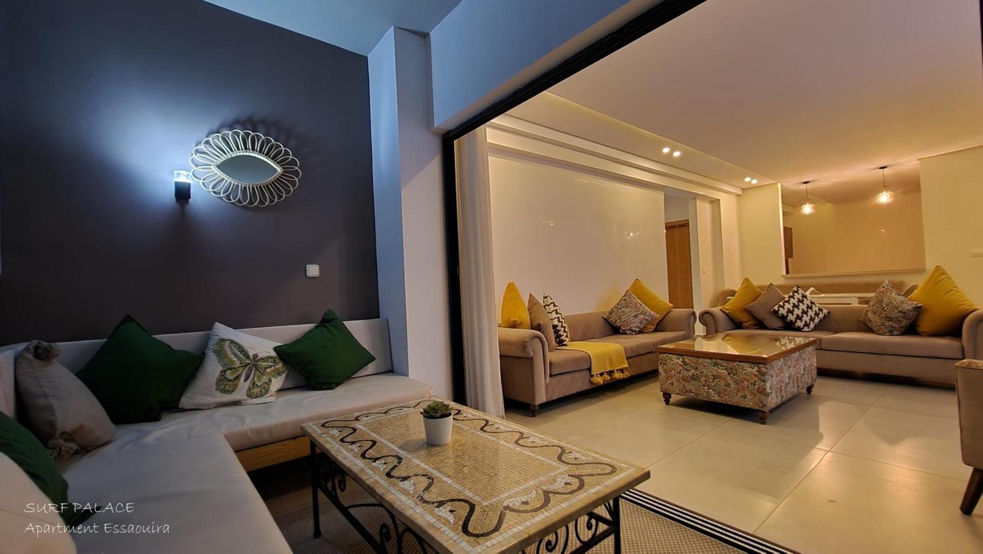 Surf Palace Beachfront Apartment Эс-Сувейра Экстерьер фото